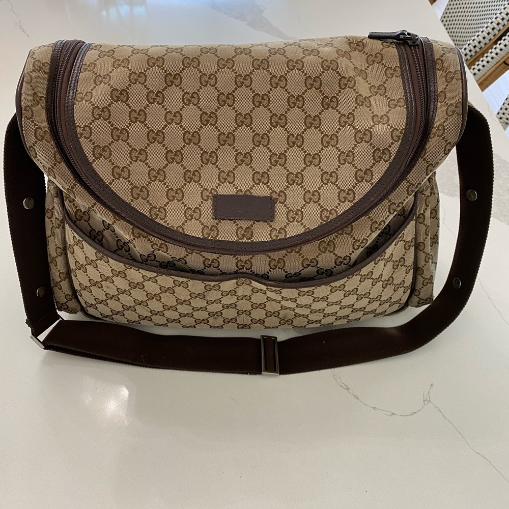 Authentic Gucci diaper bag